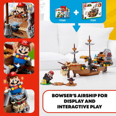 LEGO 71391 Super Mario Bowser's Airship Expansion Set