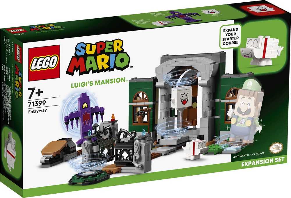 LEGO 71399 Super Mario Luigi's Mansion Entryway Expansion Set