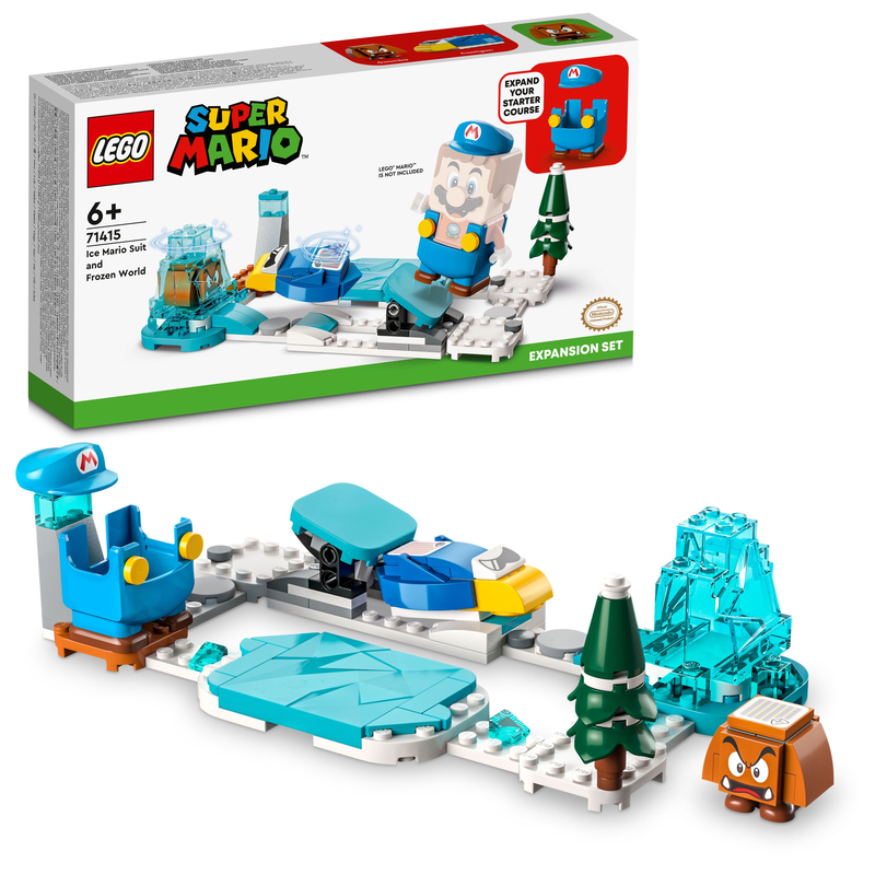 LEGO 71415 Super Mario Ice Mario Suit And Frozen World Expansion Set