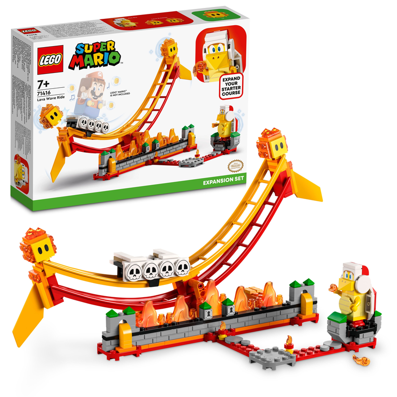 LEGO 71416 Super Mario Lava Wave Ride Expansion Set