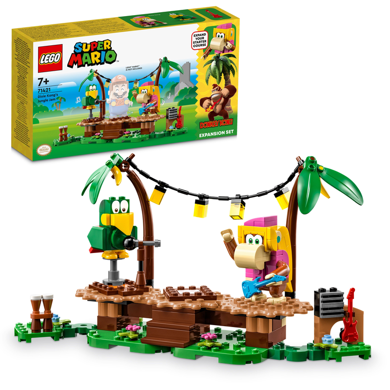 LEGO 71421 Super Mario Dixie Kong's Jungle Jam Expansion Set