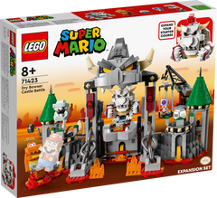 LEGO 71423 Super Mario Dry Bowser Castle Battle Expansion Set