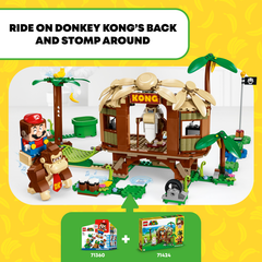 LEGO 71424 Super Mario Donkey Kong's Tree House Expansion Set