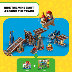 LEGO 71425 Super Mario Diddy Kong's Mine Cart Ride Expansion Set