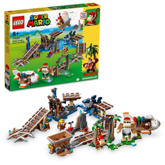 LEGO 71425 Super Mario Diddy Kong's Mine Cart Ride Expansion Set