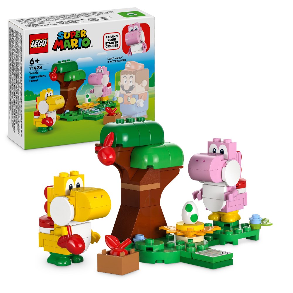 LEGO 71428 Super Mario Yoshi's Egg-Cellent Forest Expansion Set