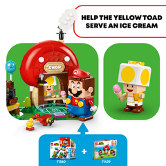 LEGO 71429 Super Mario Nabbit At Toad's Shop Expansion Set