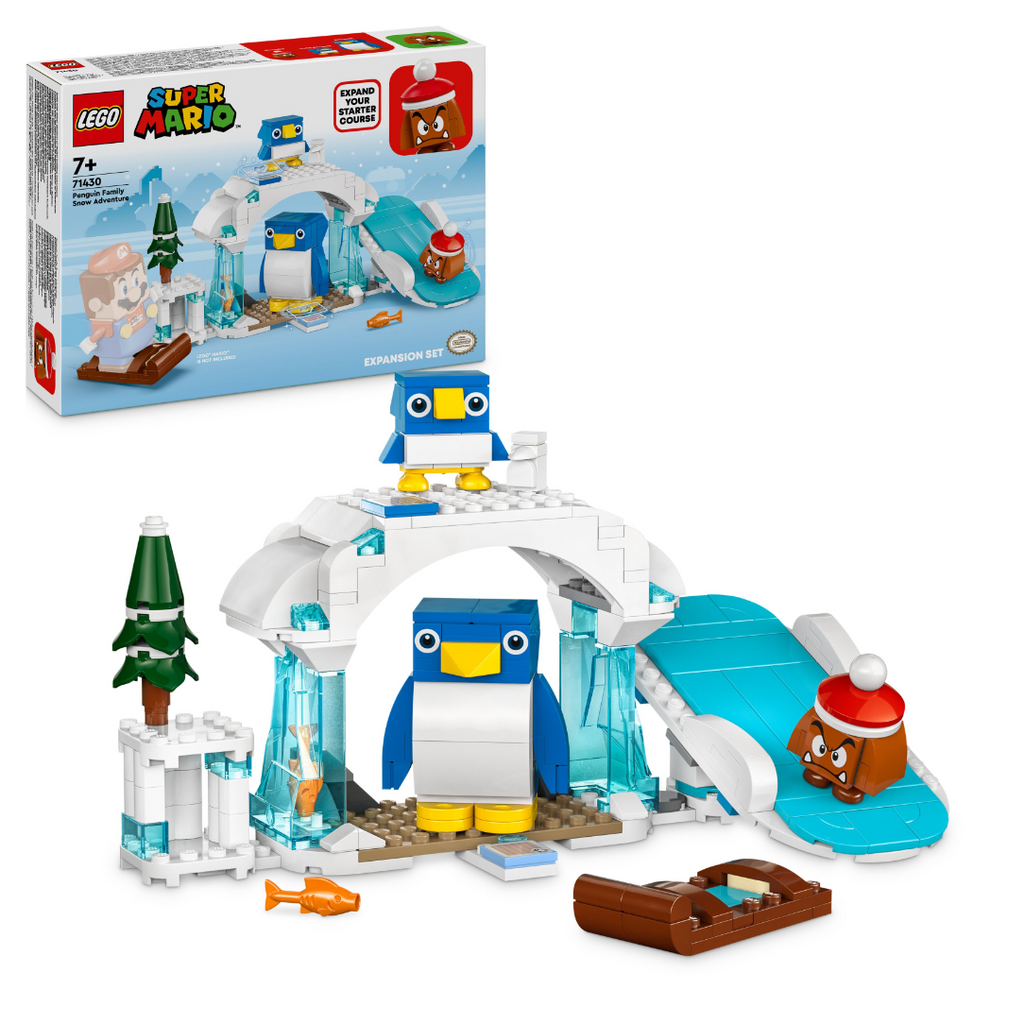 LEGO 71430 Super Mario Penguin Family Snow Adventure Expansion Set