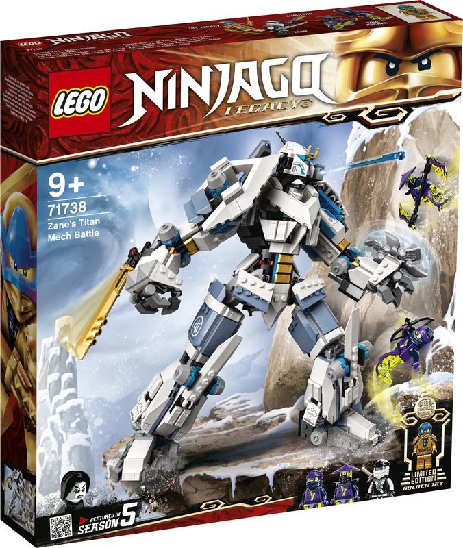 LEGO 71738 Ninjago Legacy Zane's Titan Mech Battle