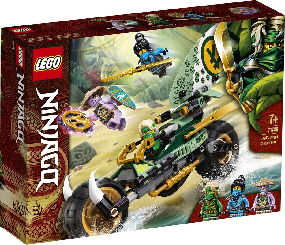 LEGO 71745 Ninjago Lloyd's Jungle Chopper Bike