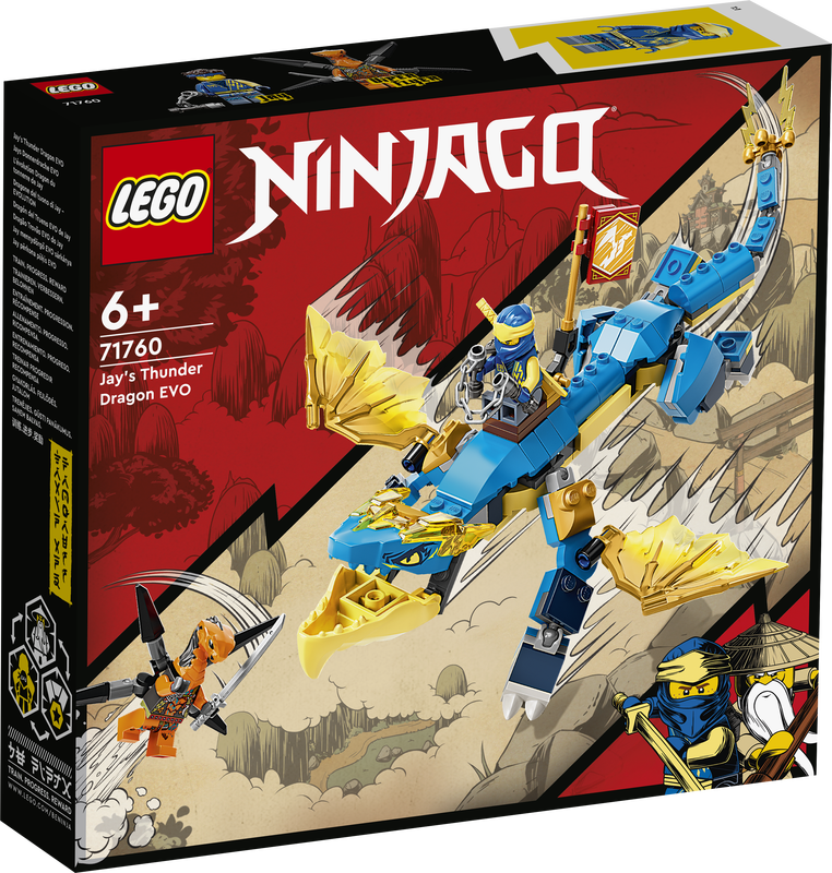 LEGO 71760 Ninjago Jay's Thunder Dragon Evo