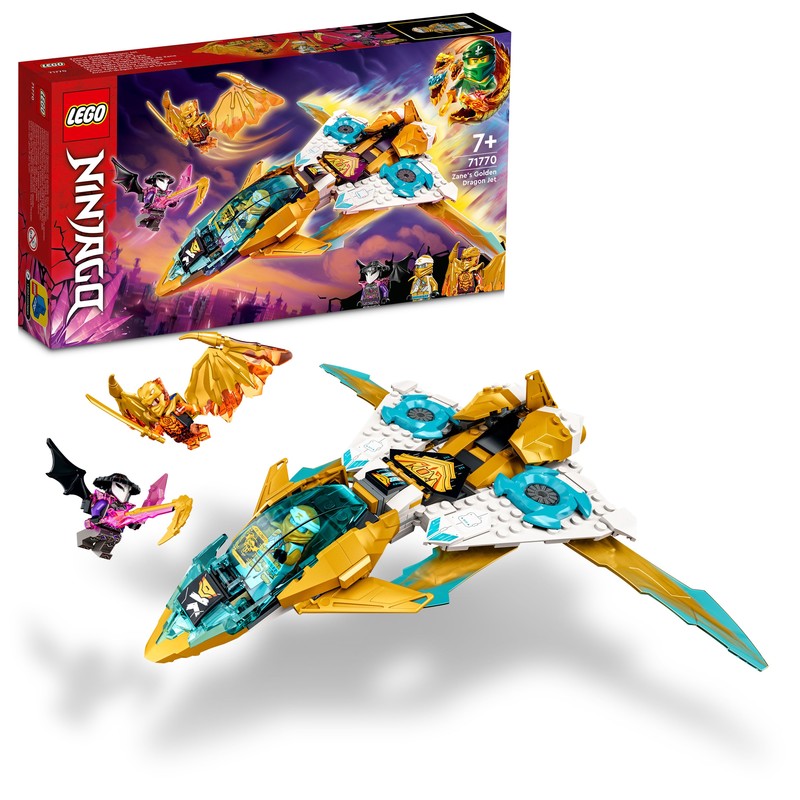 LEGO 71770 Ninjago Zane's Golden Dragon Jet