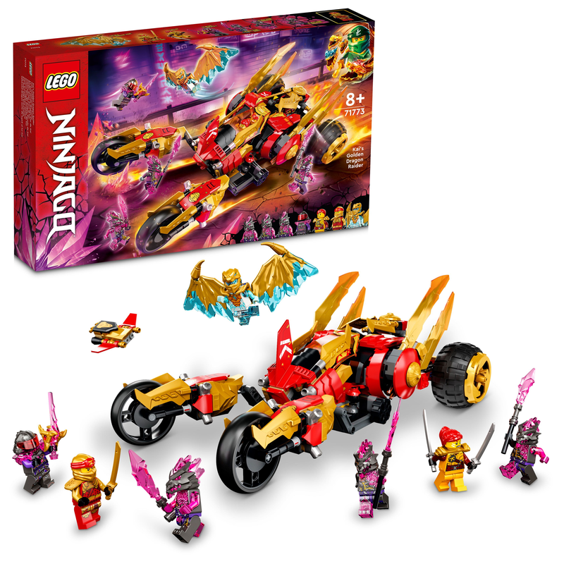 LEGO 71773 Ninjago Kai's Golden Dragon Raider