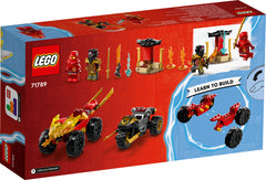 LEGO 71789 Ninjago Kai And Ras's Car And Bike Battle