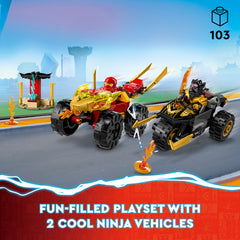 LEGO 71789 Ninjago Kai And Ras's Car And Bike Battle