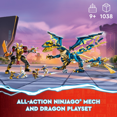 LEGO 71796 Ninjago Elemental Dragon Vs. The Empress Mech