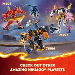 LEGO 71807 Ninjago Sora's Elemental Tech Mech