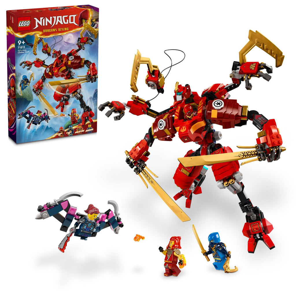 LEGO 71812 Ninjago Kai's Ninja Climber Mech