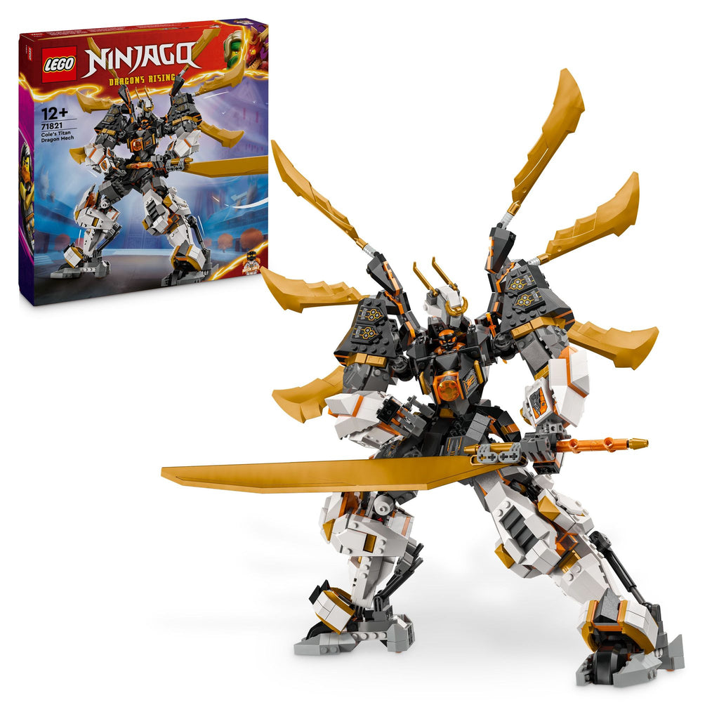 LEGO 71821 Ninjago Cole's Titan Dragon Mech