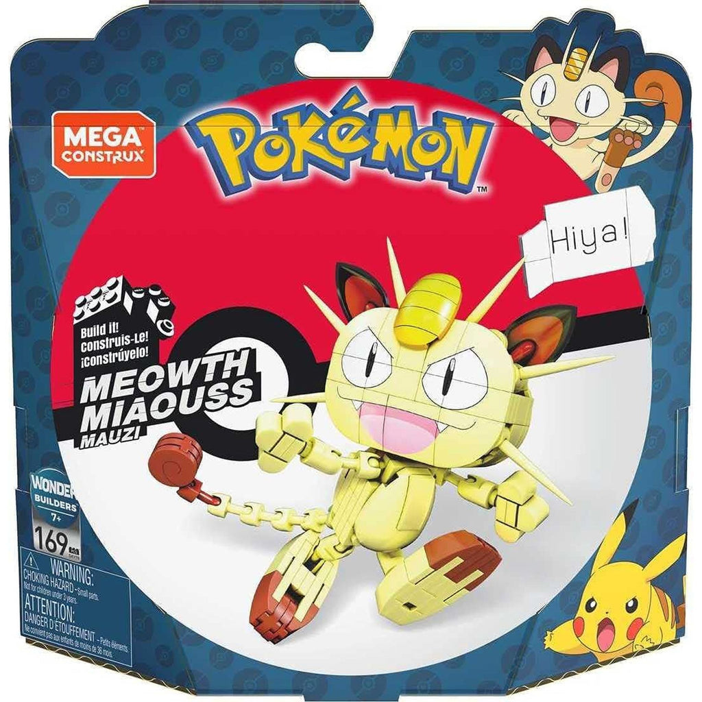 MEGA Construx Pokemon Build & Show Meowth