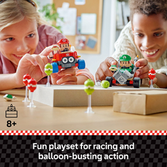 LEGO 72034 Super Mario Mario Kart – Baby Mario vs. Baby Luigi
