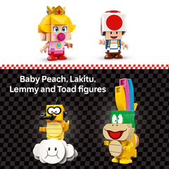 LEGO 72036 Super Mario Mario Kart – Baby Peach & Grand Prix Set