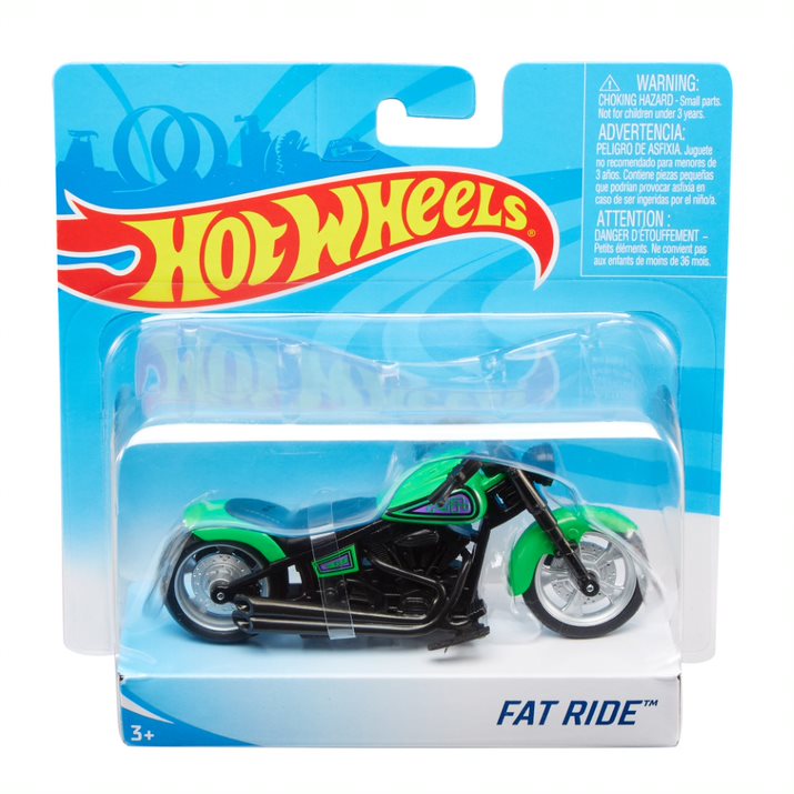 Hot Wheels 1:18 Street Power Motorcycle Assorted Styles