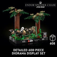 LEGO 75353 Star Wars Endor Speeder Chase Diorama