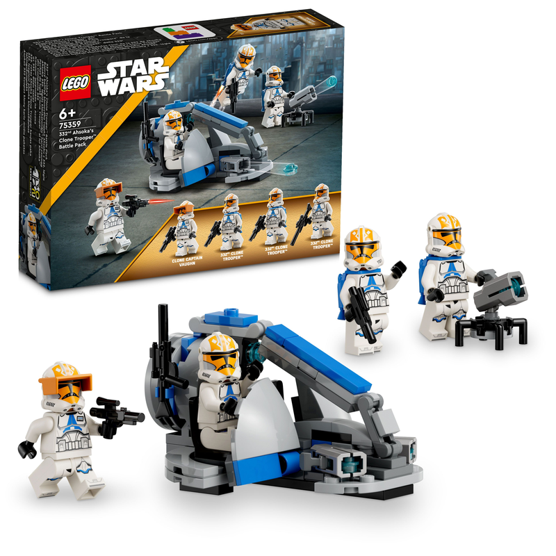 LEGO 75359 Star Wars 332Nd Ahsokas Clone Trooper Battle Pack Toyworld Australia