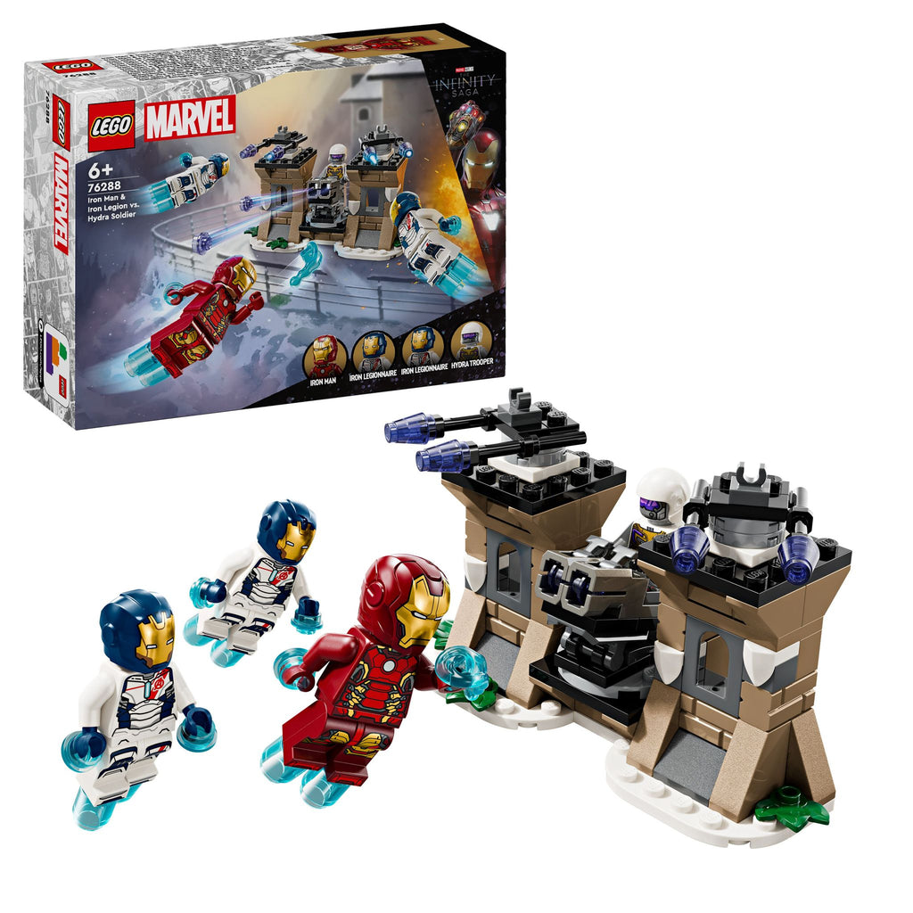 LEGO 76288 Marvel Super Heroes Iron Man & Iron Legion Vs. Hydra Soldier