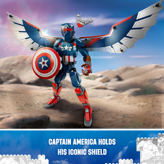 LEGO 76296 Super Heroes New Captain America Construction Figure