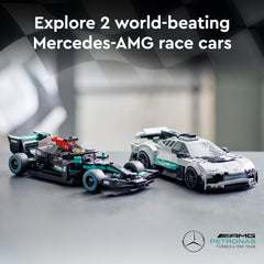 LEGO 76909 Speed Champions Mercedes-Amg F1 W12 E Performance & Mercedes-Amg Project One