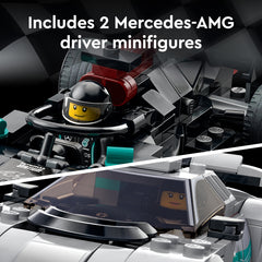 LEGO 76909 Speed Champions Mercedes-Amg F1 W12 E Performance & Mercedes-Amg Project One