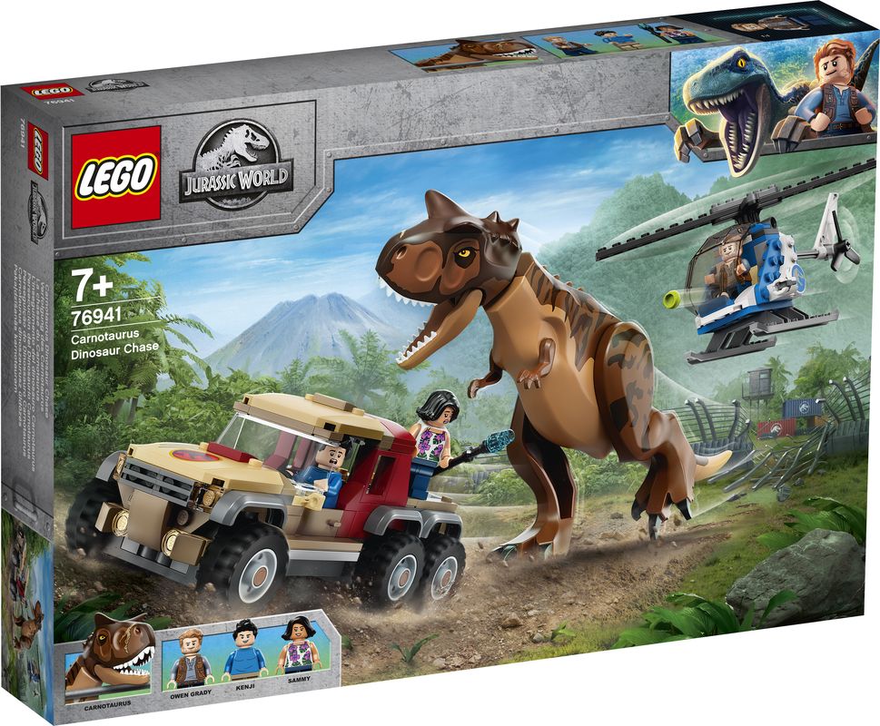 LEGO 76941 Jurassic World Carnotaurus Dinosaur Chase