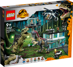 LEGO 76949 Jurassic World Giganotosaurus & Therizinosaurus Attack