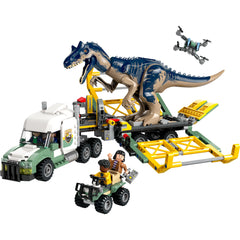 LEGO 76966 Jurassic World Dinosaur Missions: Allosaurus Transport Truck