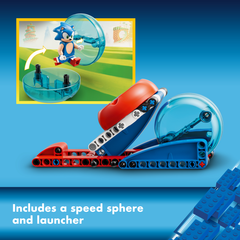 LEGO 76990 Sonic The Hedgehog Sonic's Speed Sphere Challenge