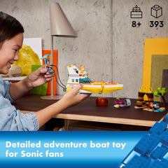 LEGO 76997 Sonic The Hedgehog Tails' Adventure Boat