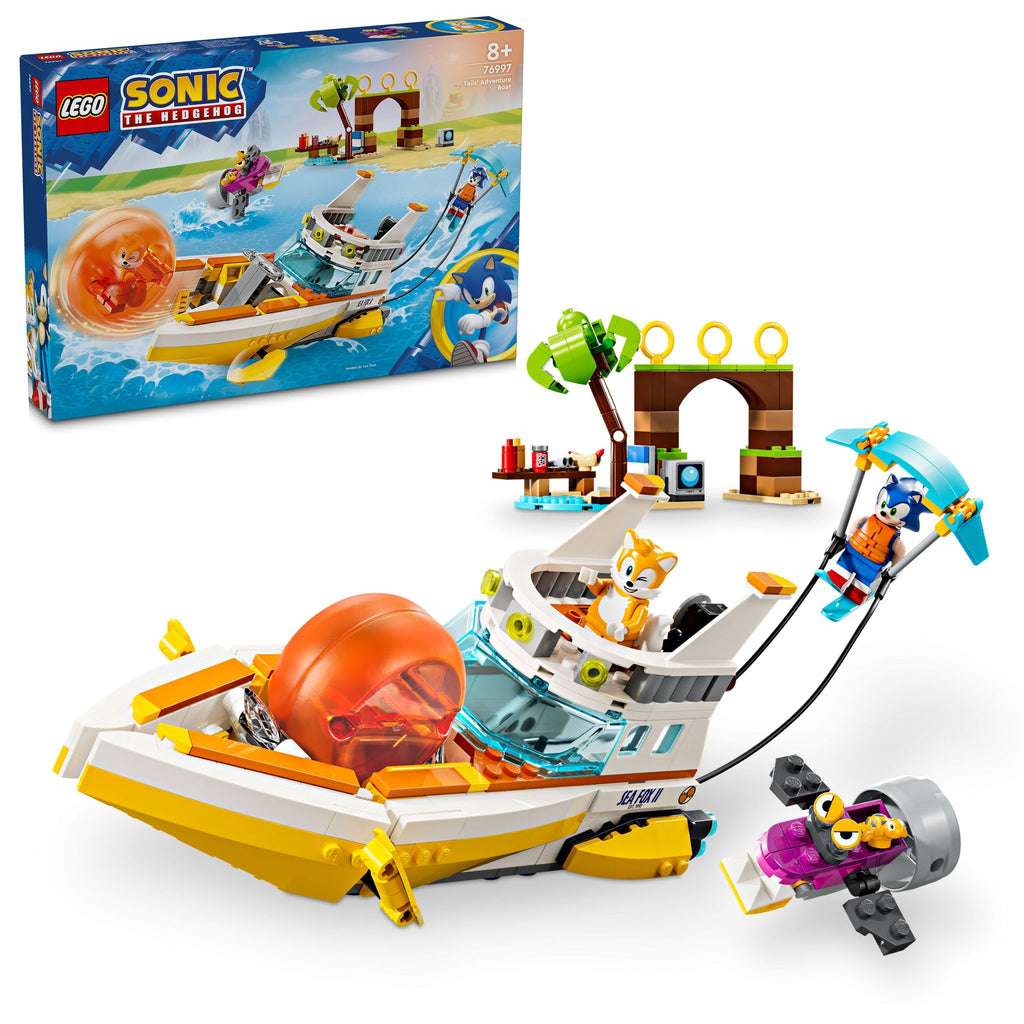 LEGO 76997 Sonic The Hedgehog Tails' Adventure Boat