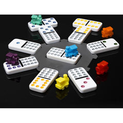 Classic Games Mexican Train Dominoes In Aluminium Carry Case