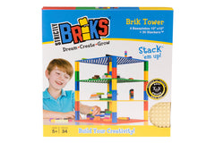 Strictly Briks  Classic Brik Tower  34 Pcs