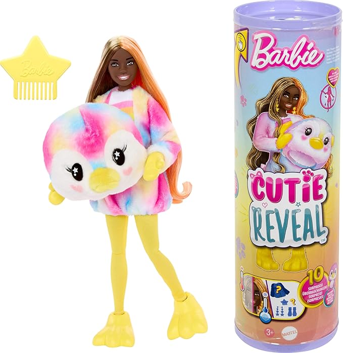 Barbie Cutie Reveal Penguin Doll