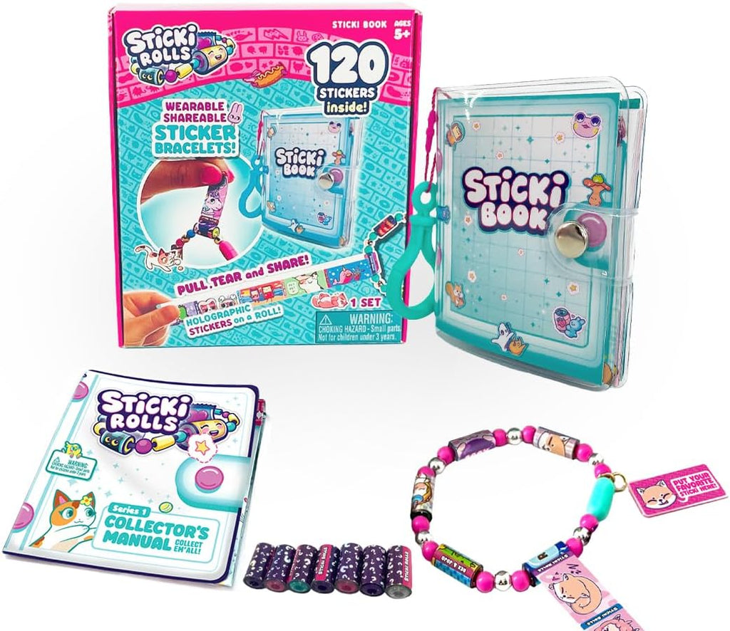 Sticki Rolls Sticki Book Pack