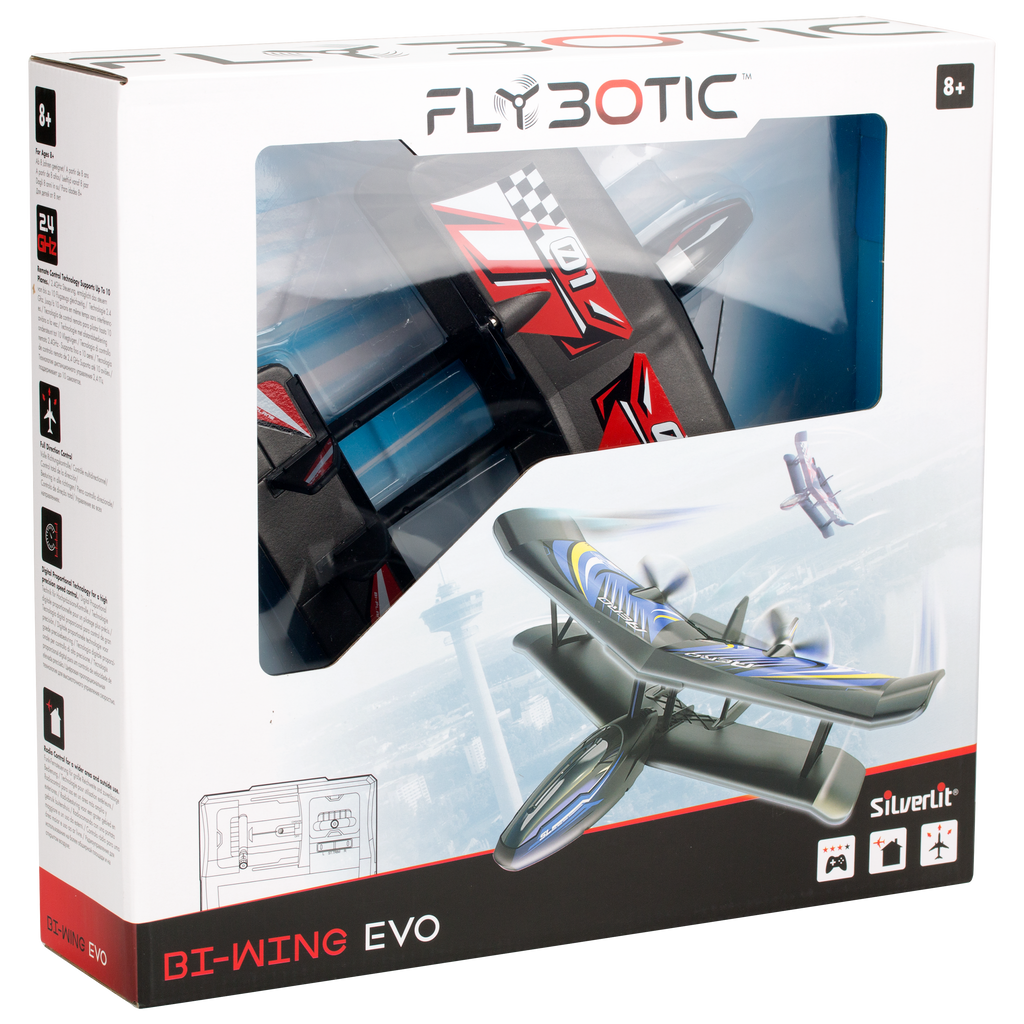 Silverlit Flybotic 2.4Ghz Remote Control Bi-Wing Evo Assorted Styles