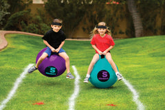 Slackers Ninja Obstacle Course With Bounce Balls