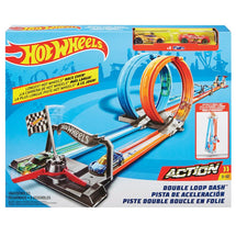 Hot Wheels Action Double Loop Dash Track Set