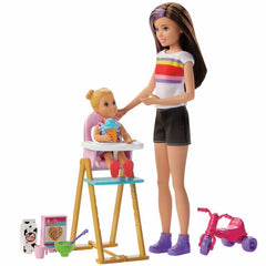 Barbie Skipper Babysitters Inc. Doll & Accessory Babysitter With High Chair