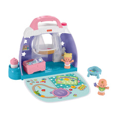 Fisher-Price Little People Snuggle Twins Large Playset Cuddle & Play Nursery