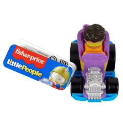 Fisher-Price Little People Wheelies Purple Car