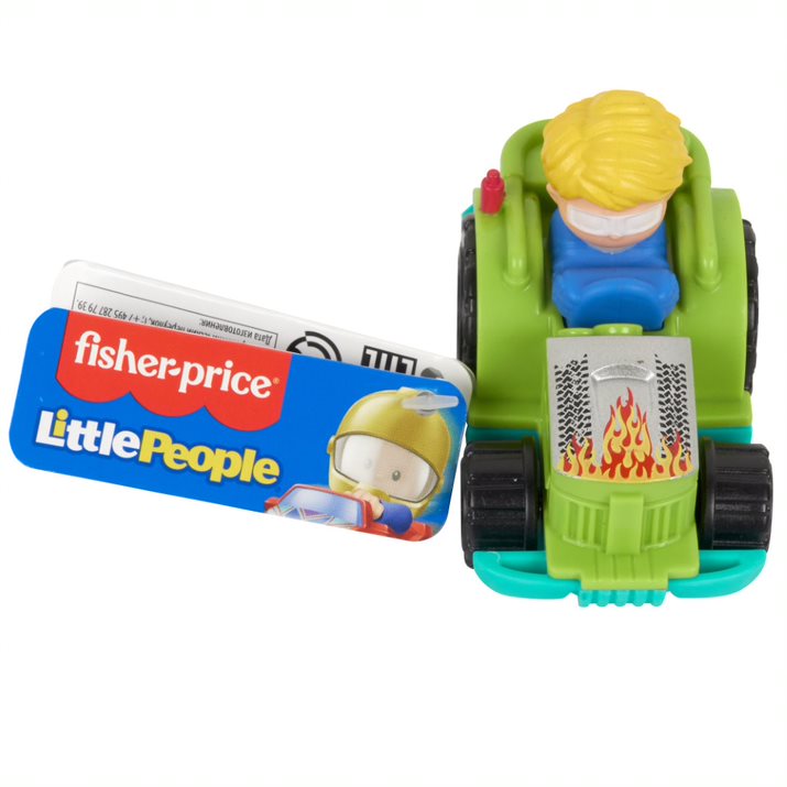 Fisher-Price Little People Wheelies Green Tractor